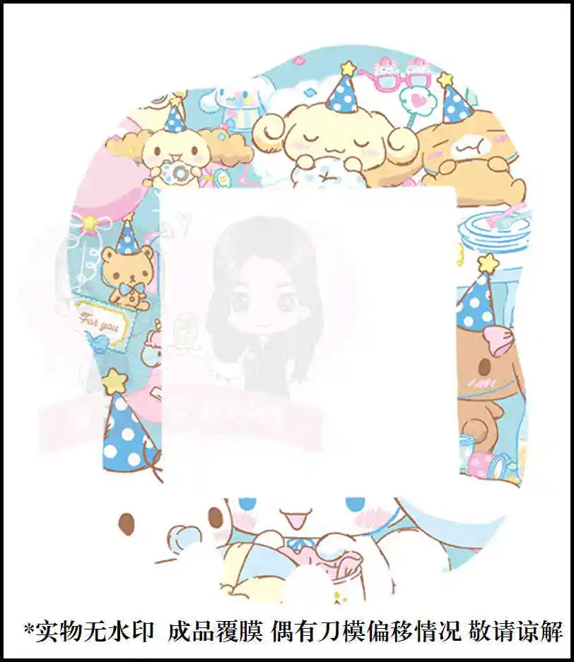 Sanrio Hellokitty Cinnamoroll Tamagotchi Uni Faceplate Silicone Protective Film Kawaii Sticker Cute Tamagotchi Protective Decor