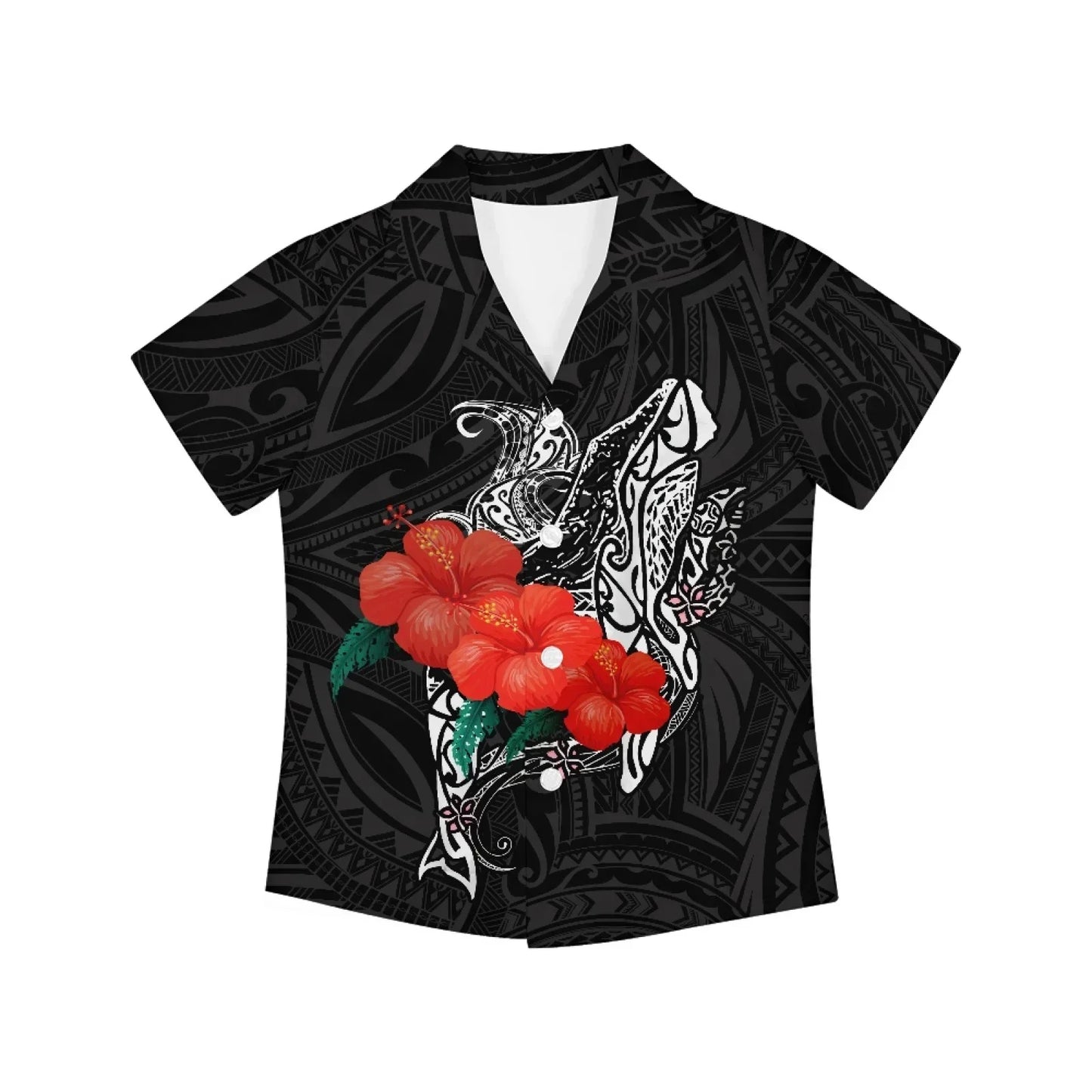 Polynesian Tribal Fijian Totem Tattoo Fiji Prints Children Shirts Fashion Short-sleeved Boys Shirts For Kids Blouses