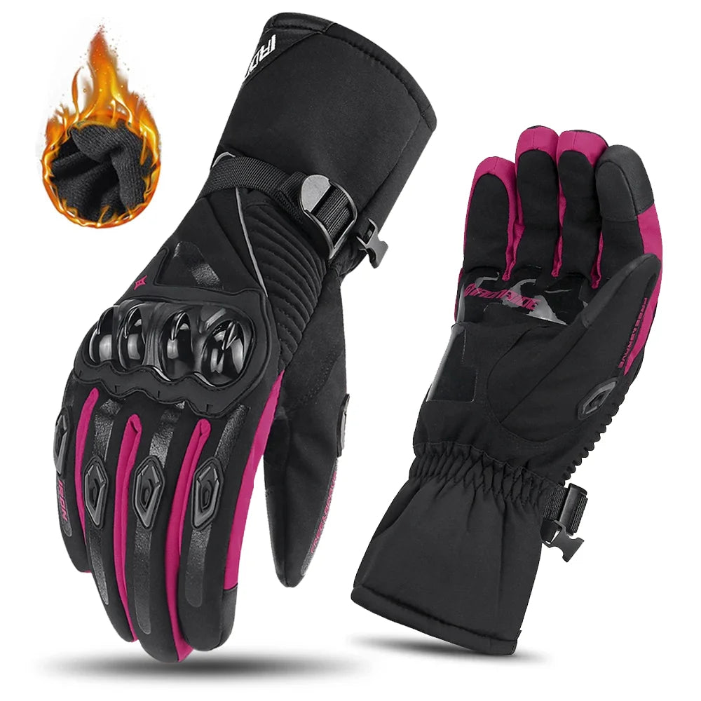 Motorradhandschuhe Winddicht Wasserdicht Guantes Moto Männer Motorrad Reithandschuhe Touchscreen Moto Motocross Handschuhe Winter 