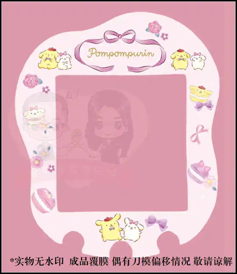 Sanrio Hellokitty Cinnamoroll Tamagotchi Uni Faceplate Silicone Protective Film Kawaii Sticker Cute Tamagotchi Protective Decor