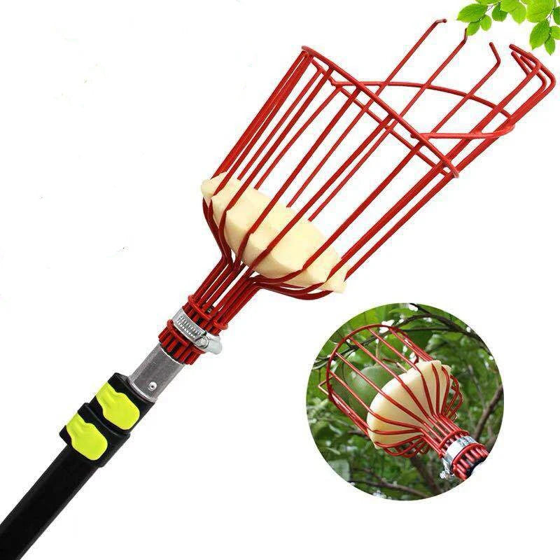 Garden Tools Deep Basket Fruit Picker Head Farm Garden Picking Device camp