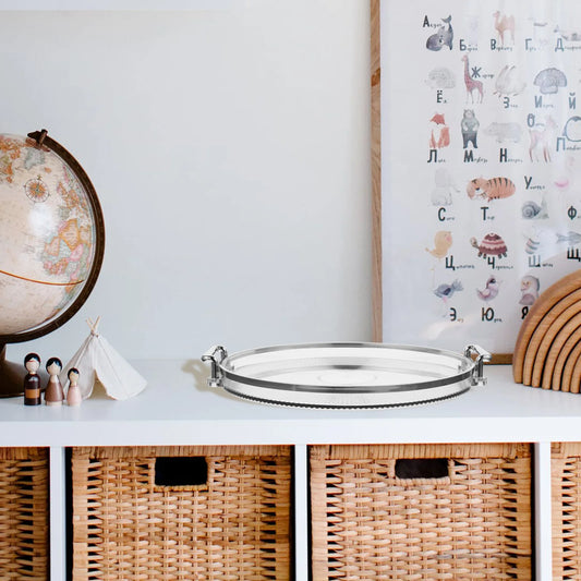 Desktop Storage Tray Plastic Serving Plates Coffee Table Decor Container Beverage Snack The Pet Candy Snacks