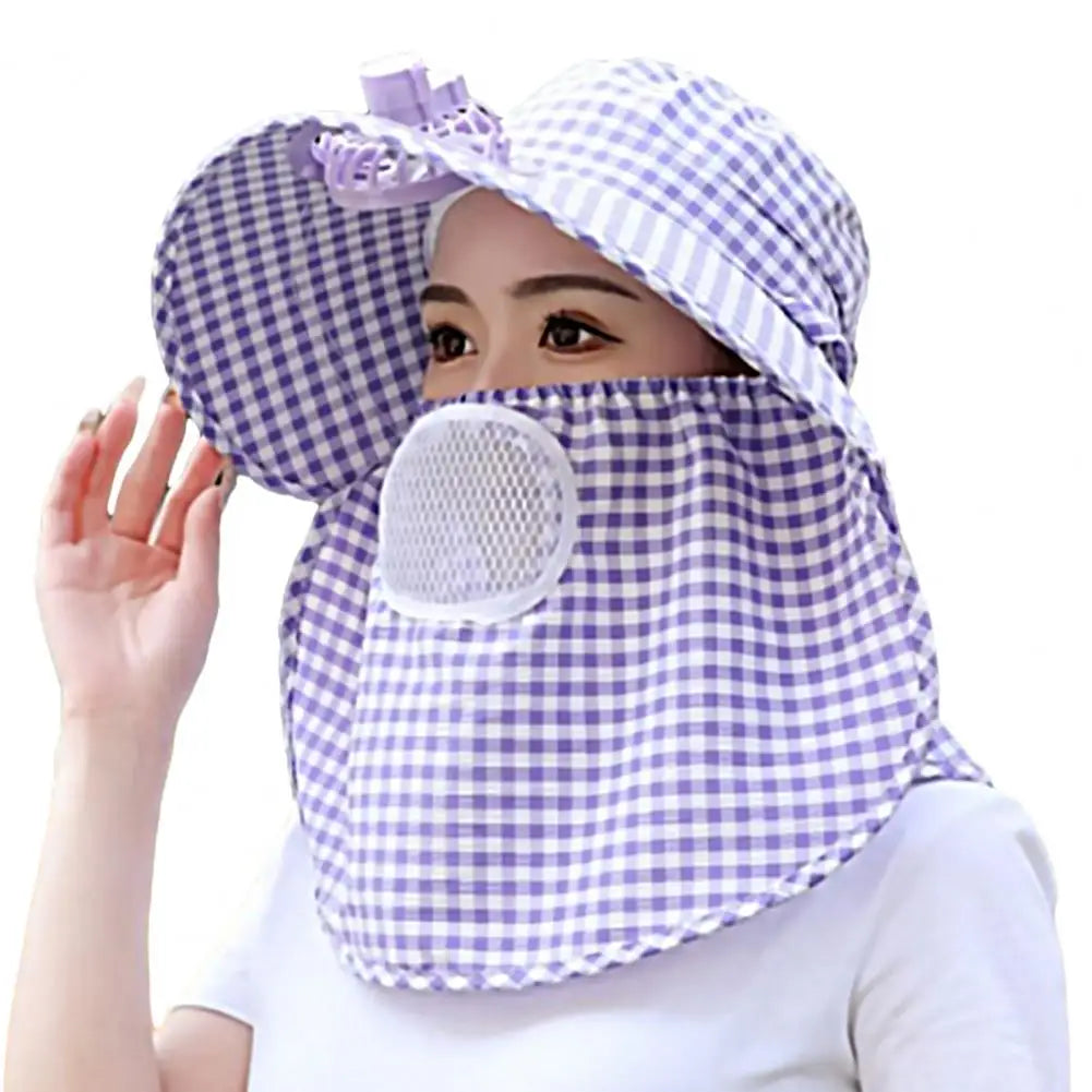 Sun Hat Female Summer Hat Cover Face Breathable Sun Hat All-match Summer Hats with Big Rim Anti-ultraviolet Cycling Sunhat Cap