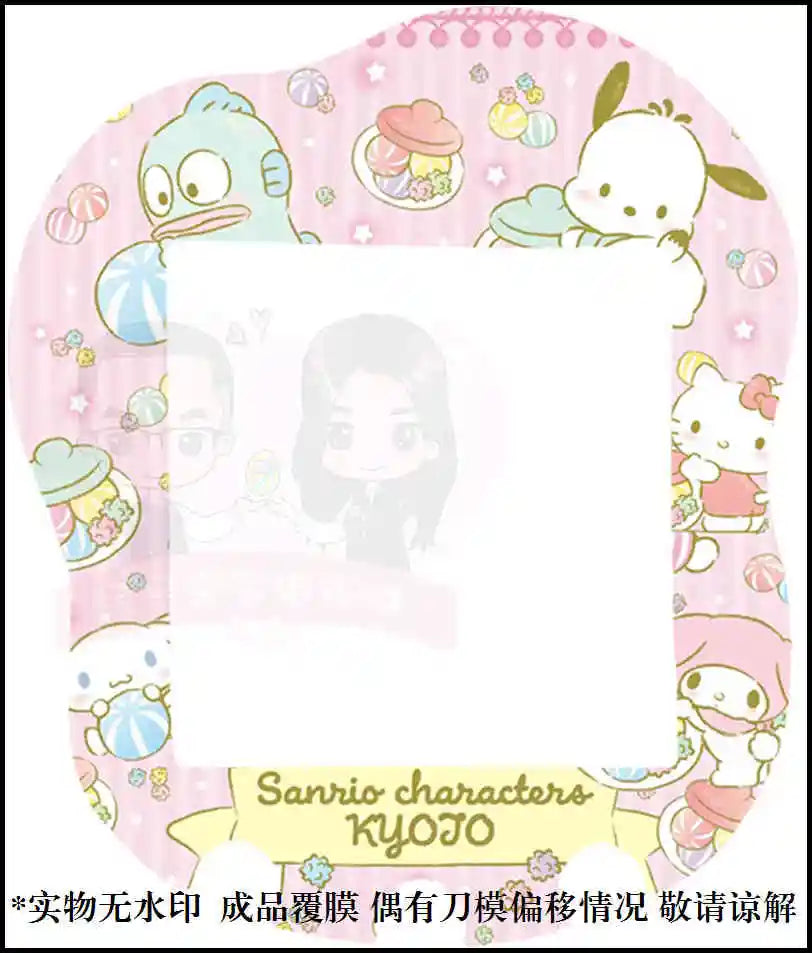 Sanrio Hellokitty Cinnamoroll Tamagotchi Uni Faceplate Silicone Protective Film Kawaii Sticker Cute Tamagotchi Protective Decor