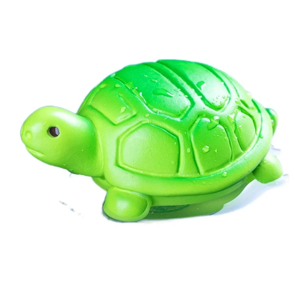 Swimming Capybara Figure Toys Take Bath Cycling Simulation Capibara Model Tortoise Cartoon Capybara Animals Figures Kid