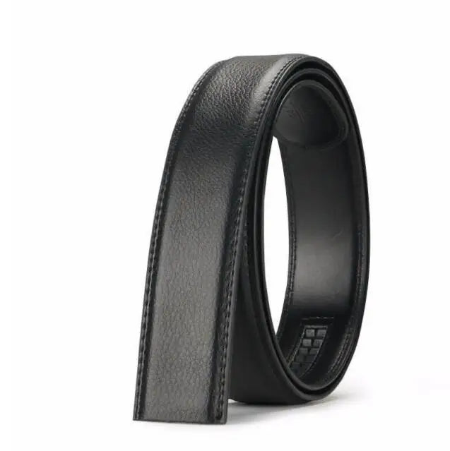 Luxury Men's Belt High Quality Genuine Leather Belts Male Metal Automatic Buckle Belts Famous Fashion Business Men's Waist Band