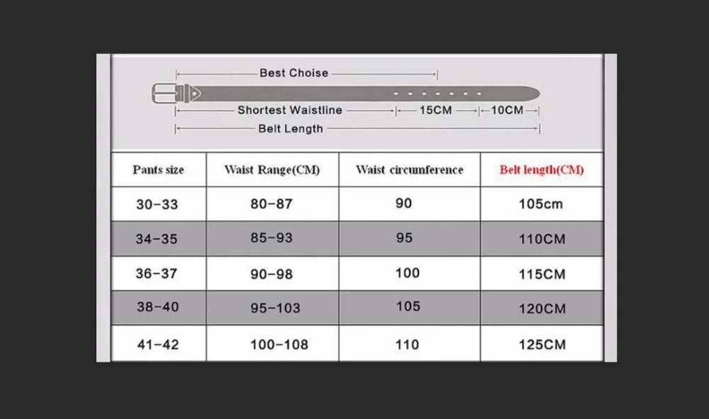 Luxury Men's Belt High Quality Genuine Leather Belts Male Metal Automatic Buckle Belts Famous Fashion Business Men's Waist Band