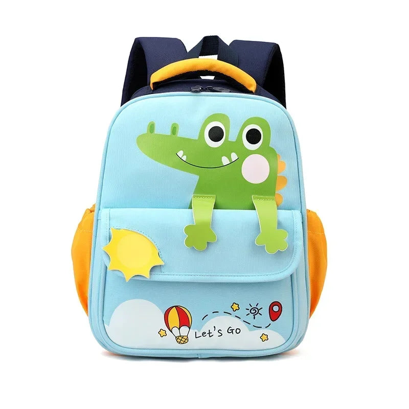 Large Capacity Cute Cartoon Dinosaur Design School Backpack New Factory Customized Waterproof Fashionable Student Backpack
