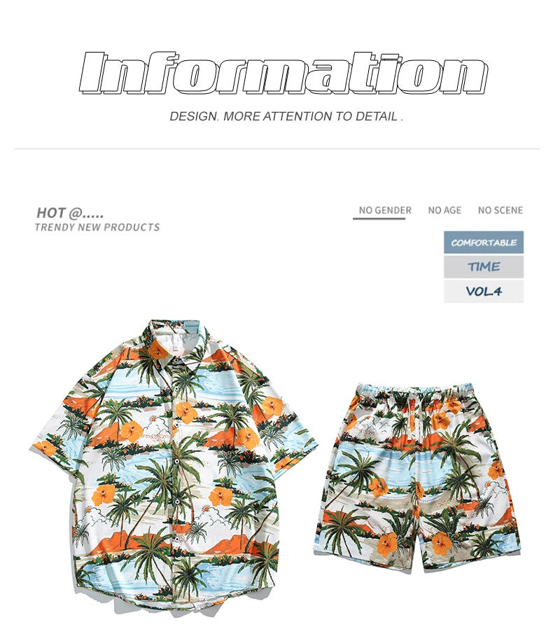 Wassup Rocky Quick-Dry Casual Two-piece Set Short Sleeve