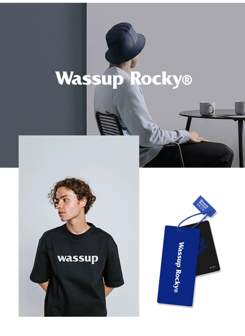 Wassup Rocky Quick-Dry Casual Two-piece Set Short Sleeve