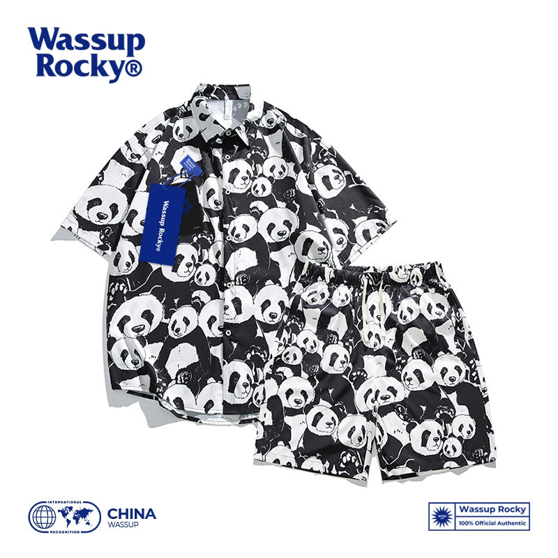 Wassup Rocky Quick-Dry Casual Two-piece Set Short Sleeve