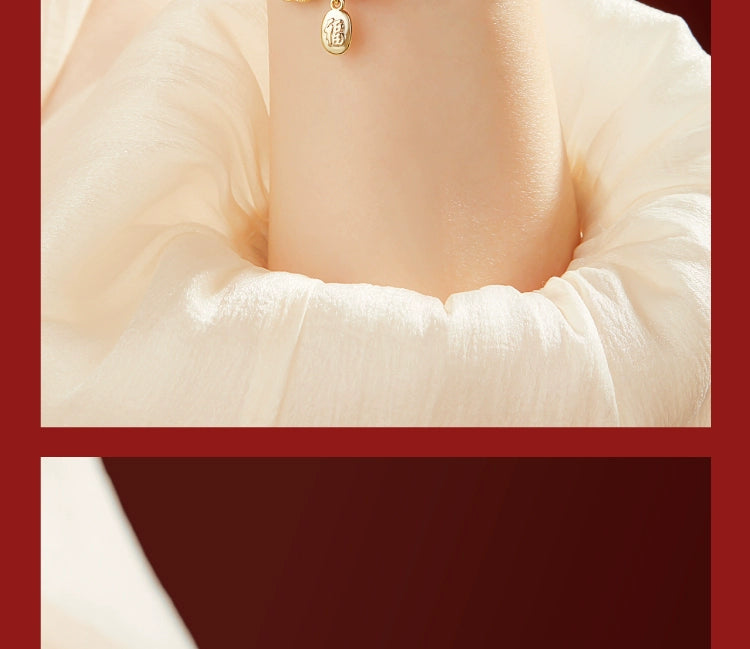 Kaiserpalast Taobao | Schatzperlenarmband Armband Kulturelle kreative Freundinnen Geburtstag Schlangenjahr Neujahr Geburtsjahr Geschenk Mädchen