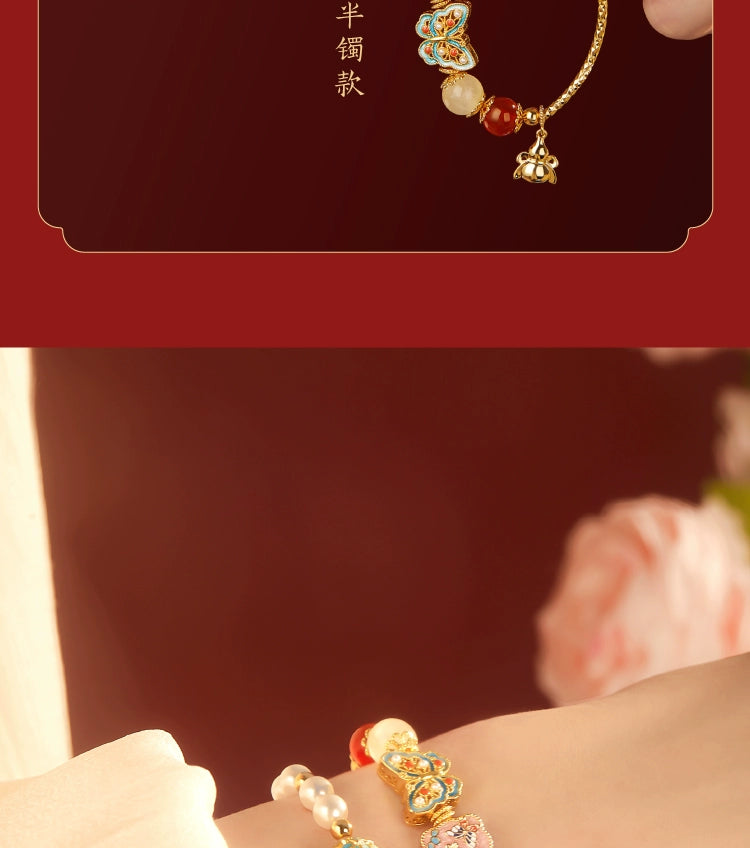 Kaiserpalast Taobao | Schatzperlenarmband Armband Kulturelle kreative Freundinnen Geburtstag Schlangenjahr Neujahr Geburtsjahr Geschenk Mädchen