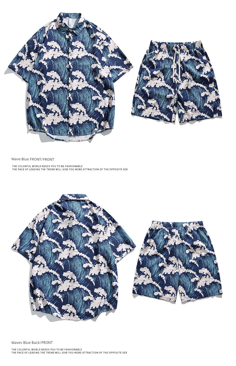 Wassup Rocky Quick-Dry Casual Two-piece Set Short Sleeve