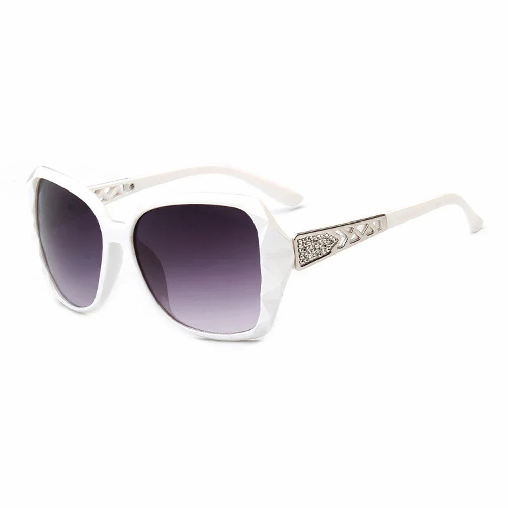 Fashion Square Sunglasses Women Big Purple Sun Glasses Female Mirror Shades Ladies