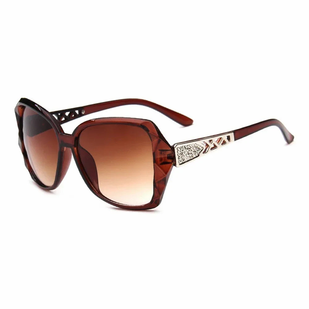 Fashion Square Sunglasses Women Big Purple Sun Glasses Female Mirror Shades Ladies