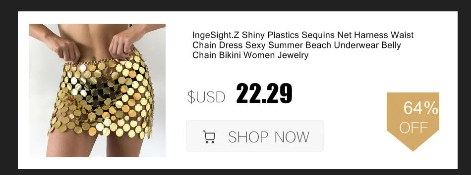 IngeSight.Z Punk Rock Metal Spider Web Waist Chain for Women Men Hip-Hop Jeans Key Chain Body Jewelry Gift Halloween Accessories