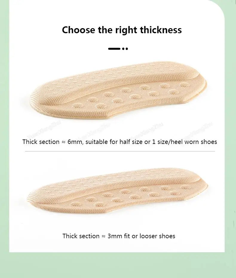 1Pair Shoe Pads for High Heels Anti-wear Foot pads Heel Protectors Womens Shoes Insoles Anti-Slip Adjust Size Shoes Accessories