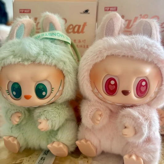 Labubu The Monster Have a Seat Original Replica Secret Edition Box Toy Vinyl Plush Doll Kawai Figurine Bag Charm Bag Pendant