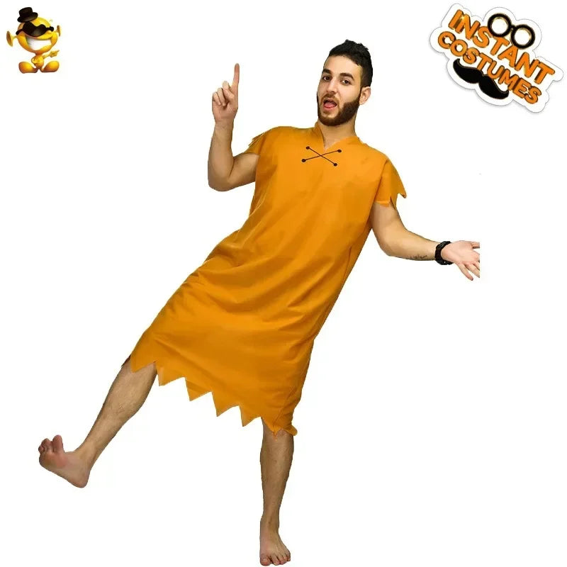 Halloween   os primitif, costume de fête de spectacle  primitif, costume de spectacle sur scène sauvage pour adultes et enfants