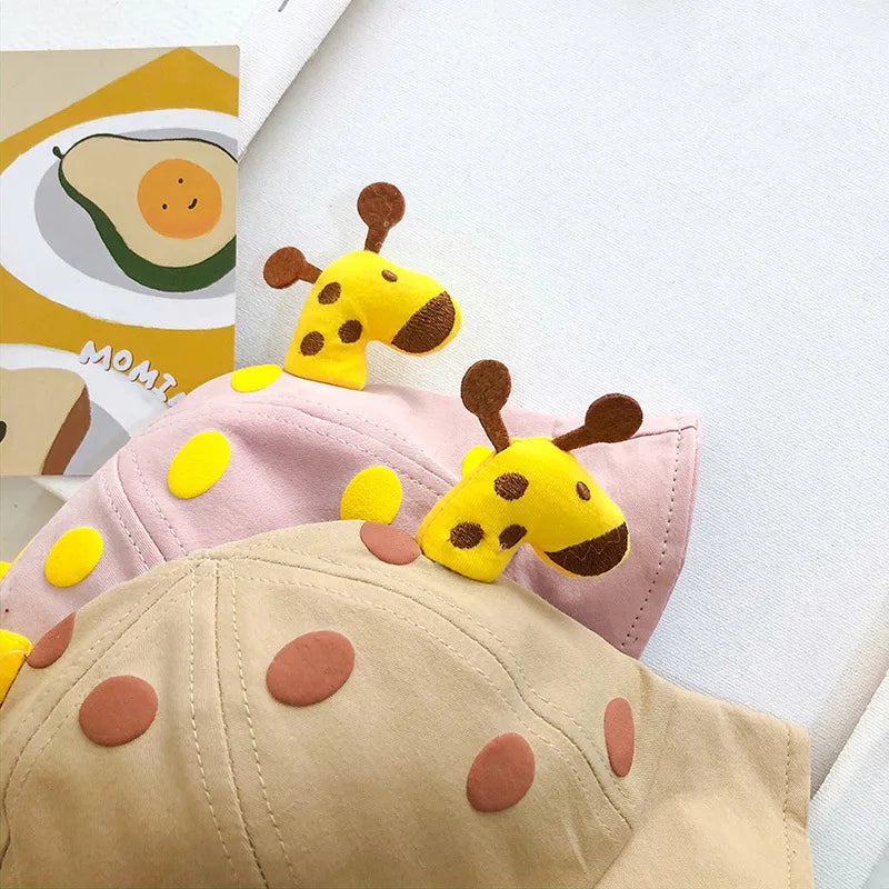 Niedlichen Cartoon Baby Eimer Hut Jungen Mädchen Im Freien Sonnenschirm Fischer Kappe Baumwolle Atmungsaktiv Kinder Becken Kappe Kinder Sonnenblenden 아기모자