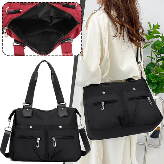 Woman Vintage Handbag Casual Crossbody Shoulder Bag Nylon Waterproof Messenger Bags For Ladies Diagonal Bag Travel Purses