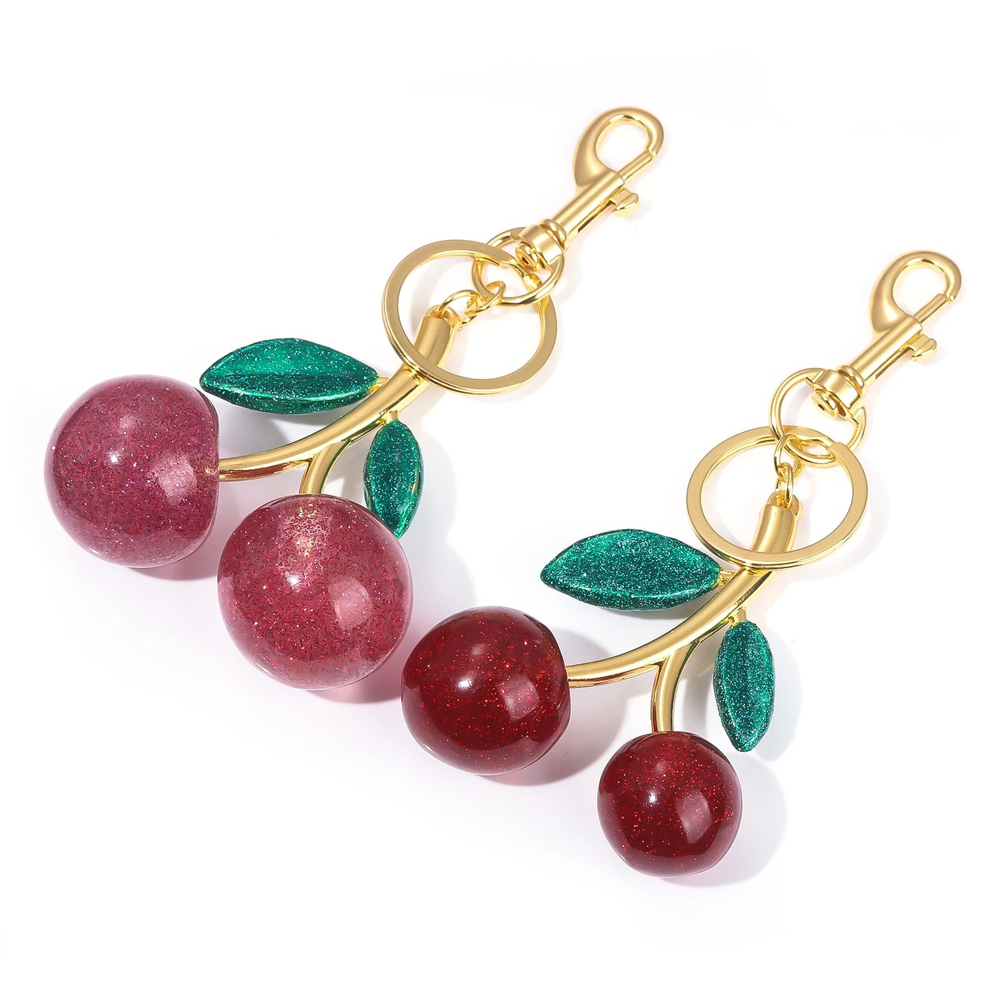 Handbag Pendant Keychain Crystal Cherry Car Accessories Gifts For Female Friends !!!