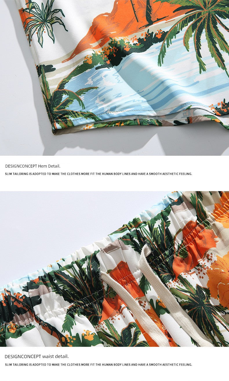 Wassup Rocky Quick-Dry Casual Two-piece Set Short Sleeve