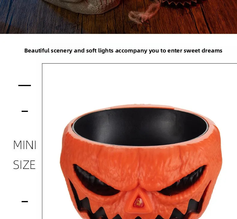 Halloween Electric Ghost Hand Candy Bowl Scary Decor Haunted House Party Prop Prank Costume Accessory
