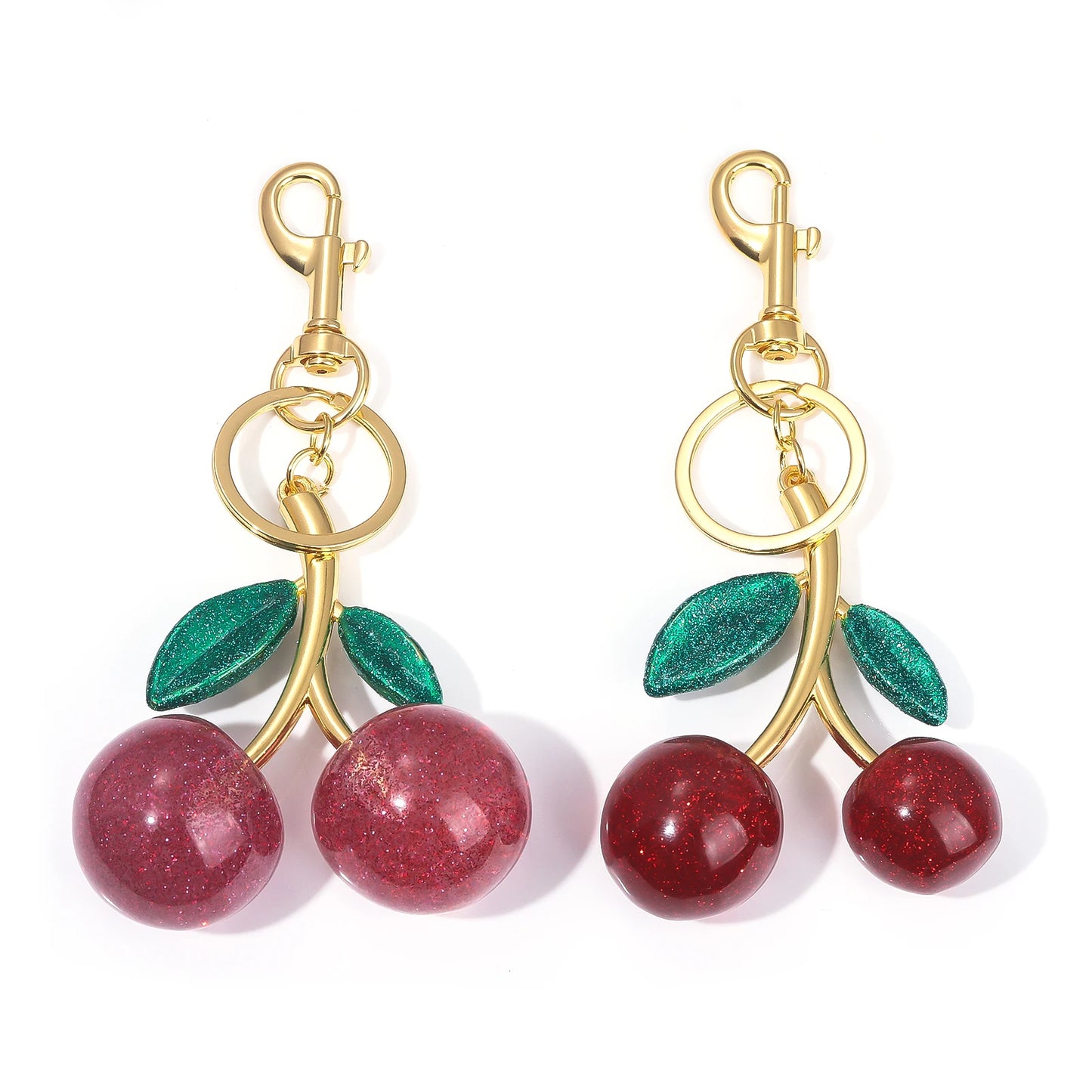 Handbag Pendant Keychain Crystal Cherry Car Accessories Gifts For Female Friends !!!