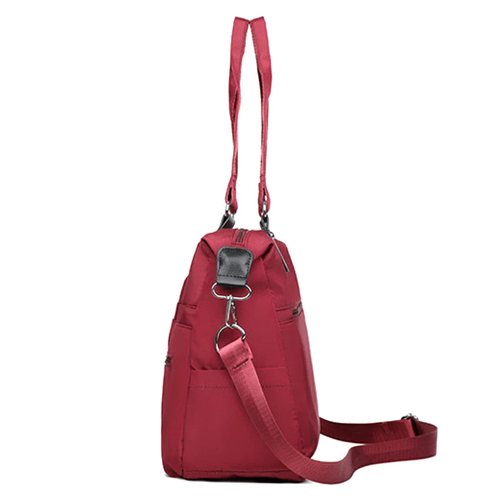 Woman Vintage Handbag Casual Crossbody Shoulder Bag Nylon Waterproof Messenger Bags For Ladies Diagonal Bag Travel Purses