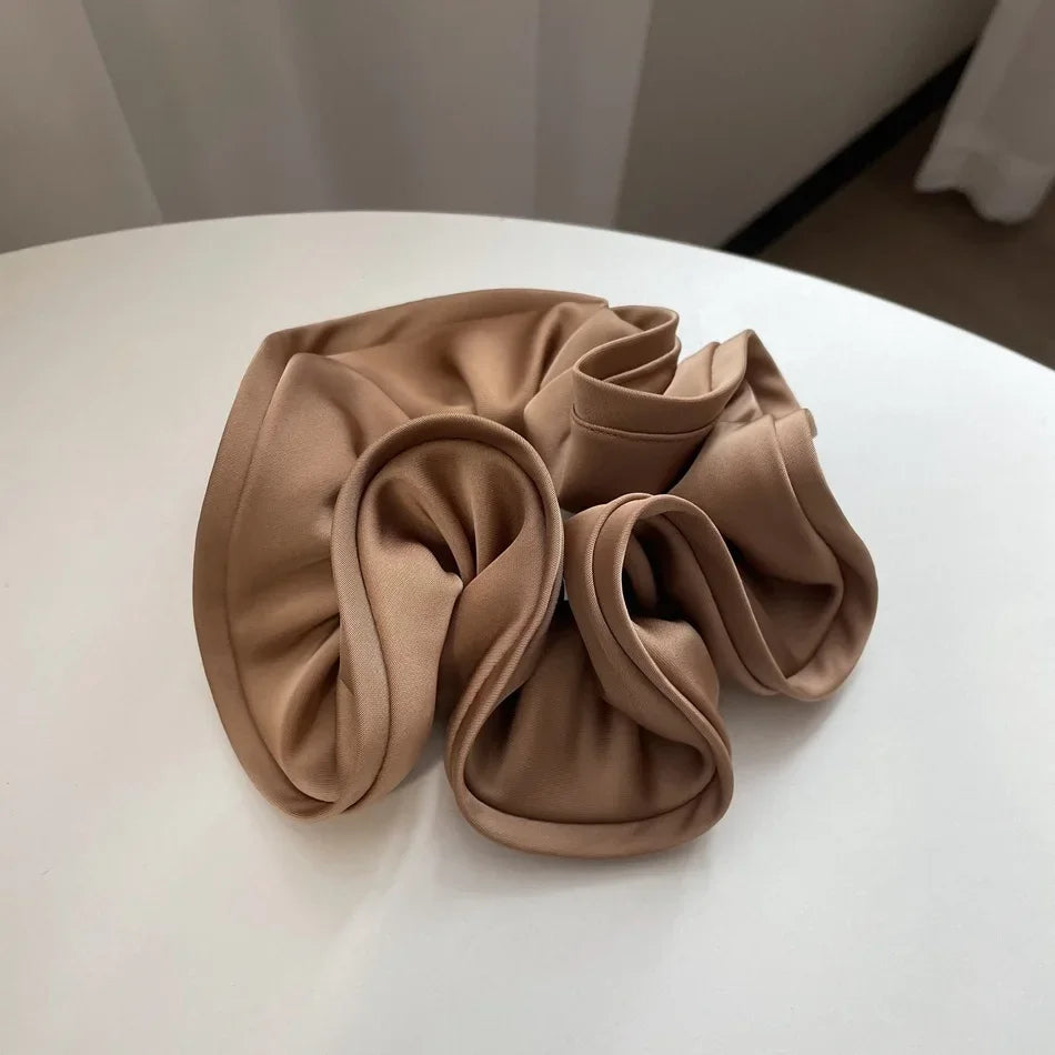 French Design Sense Fungus Hair Tie Satin Hair Tie For Women With Simple Temperament New Style Hair !!!