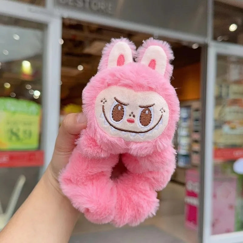 New Labubu Women Hair Accessories Girls Cute Headbands Cartoon Anime Derivative Peripherals Decorations Birthday Party Gifts