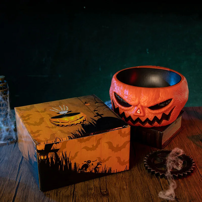 Halloween Electric Ghost Hand Candy Bowl Scary Decor Haunted House Party Prop Prank Costume Accessory