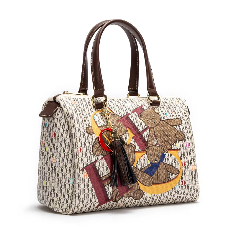 Jacquard Colorful Women's Commuting Crossbody BagFashionable and Luxury Design Spring 2024 New Women's Handbag