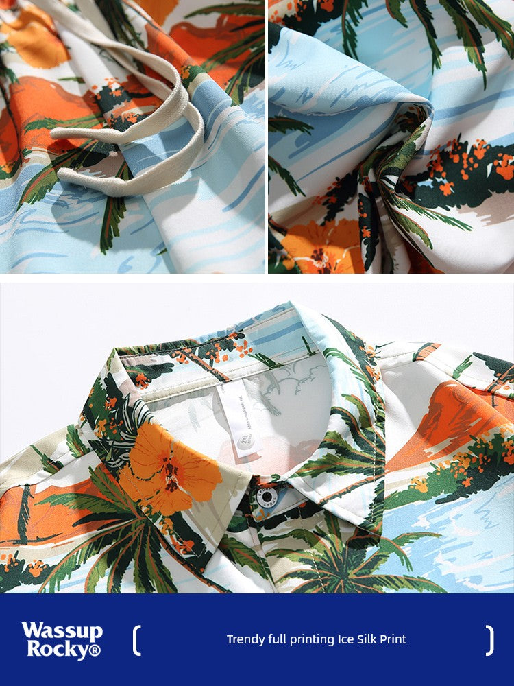 Wassup Rocky Quick-Dry Casual Two-piece Set Short Sleeve