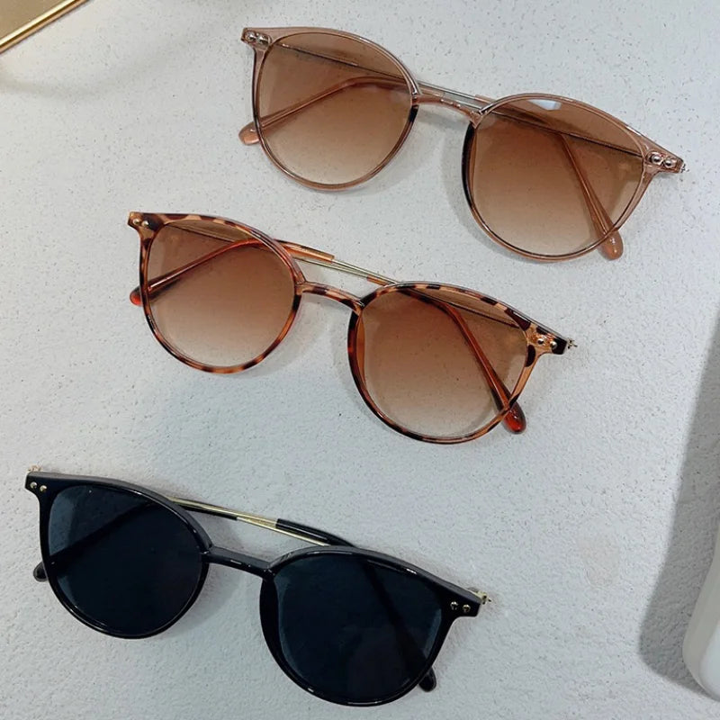 2024 neue Elliptische Sonnenbrille Frau Marke Designer Retro Sonnenbrille Weibliche Brillen Mode Driving Shades UV400 Oculos De Sol