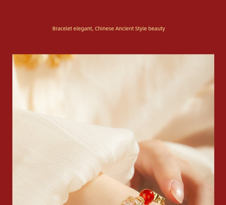 Kaiserpalast Taobao | Schatzperlenarmband Armband Kulturelle kreative Freundinnen Geburtstag Schlangenjahr Neujahr Geburtsjahr Geschenk Mädchen