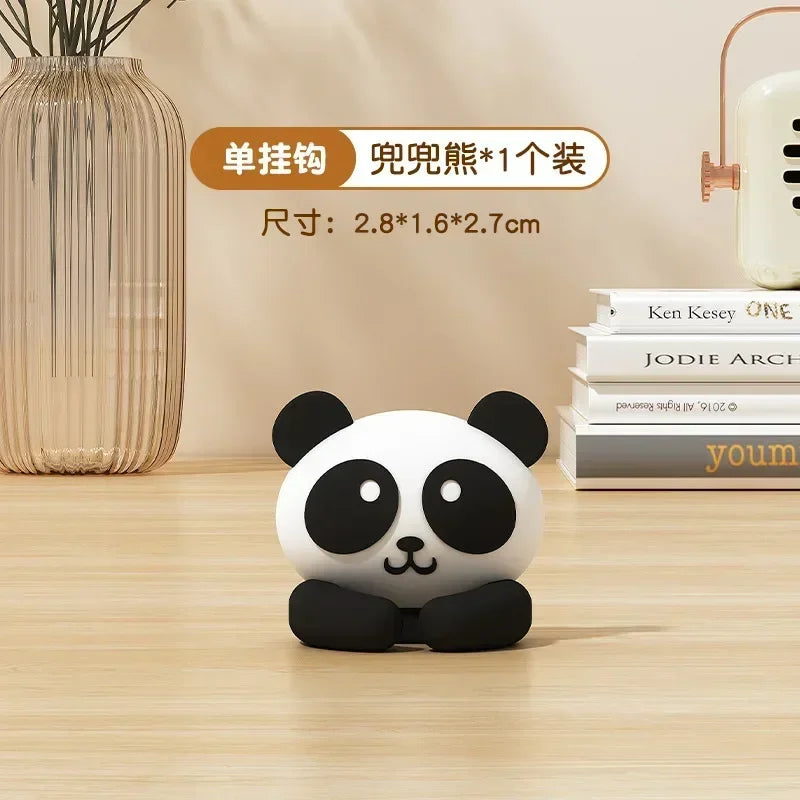 Desktop Cute Cable Organizers Holder Clip Desk Tidy Organiser SelfAdhesive Wall Mounted Cable Management Office Wire Cord Holder office supplement