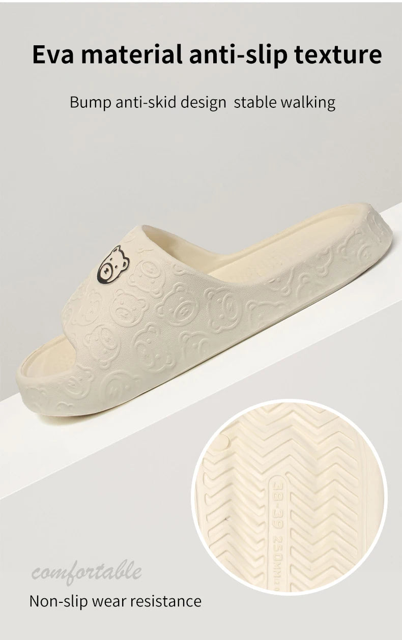 Non-slip Slippers Female Outer Wear 2024 New Bathroom Bathroom Indoor Home Sandals Female Summer Eva women shoes