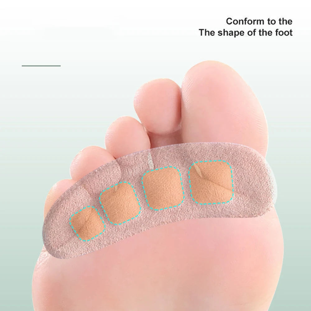 Soft Silicone Pads for Women's Shoes Anti-Slip Forefoot Insert Pad Heel Liner Gel Insoles for Heels Sandals Non-slip Foot