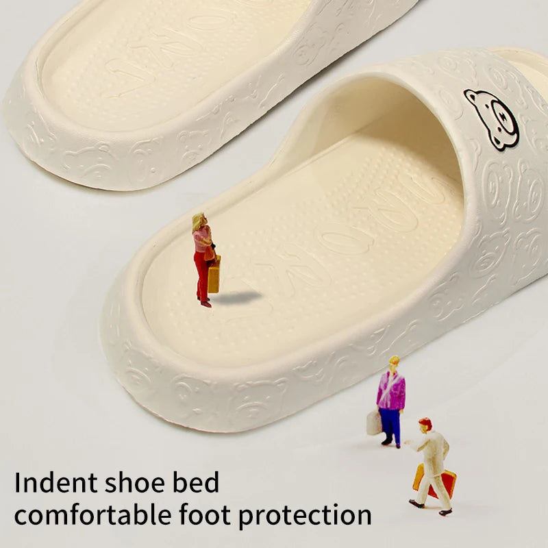 Non-slip Slippers Female Outer Wear 2024 New Bathroom Bathroom Indoor Home Sandals Female Summer Eva women shoes