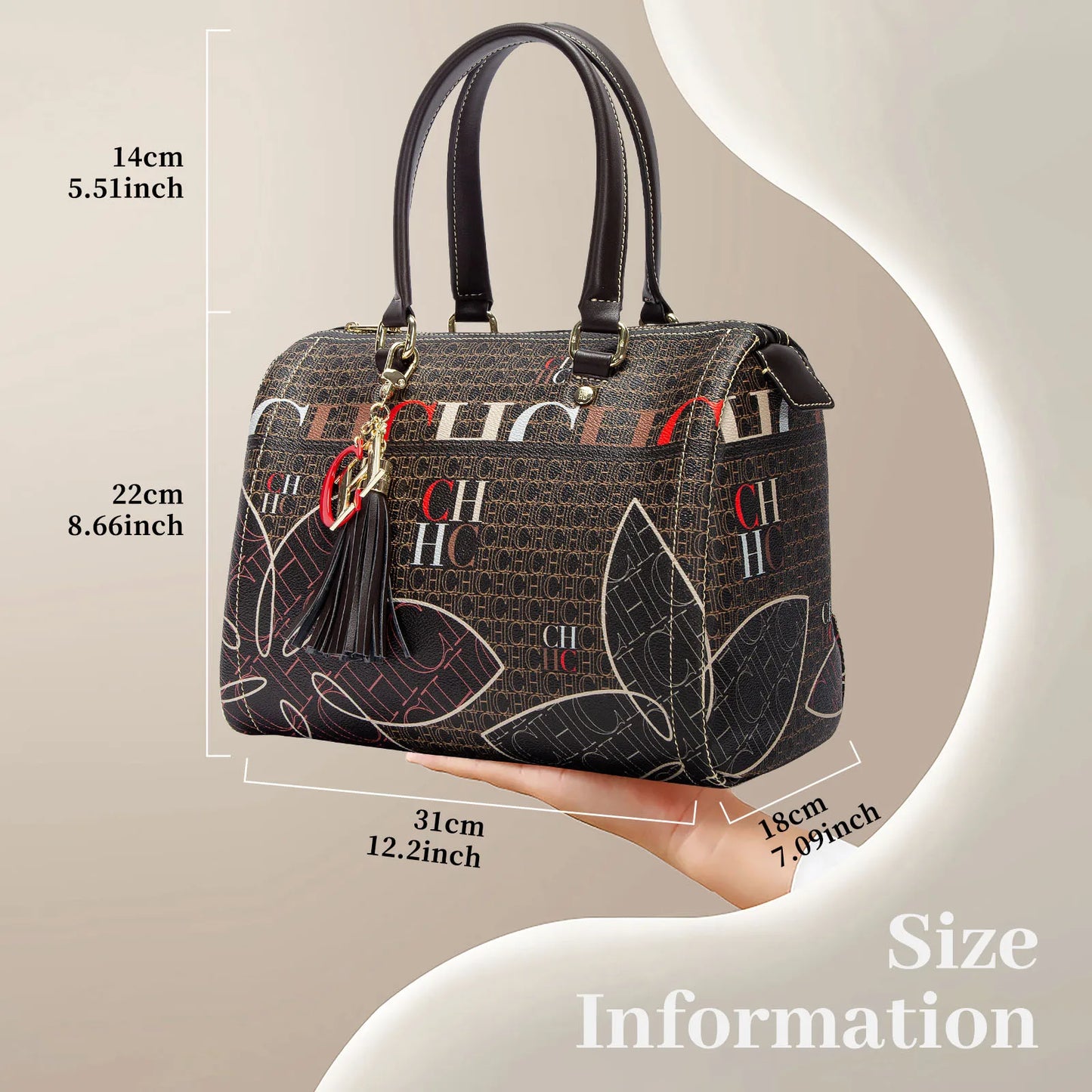 Jacquard Colorful Women's Commuting Crossbody BagFashionable and Luxury Design Spring 2024 New Women's Handbag