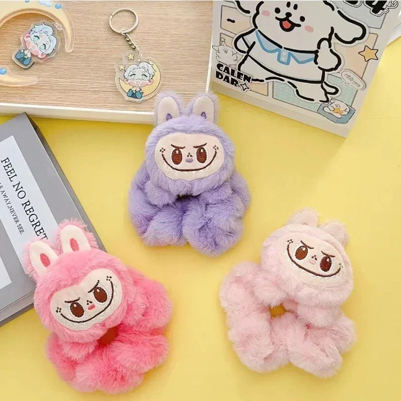 New Labubu Women Hair Accessories Girls Cute Headbands Cartoon Anime Derivative Peripherals Decorations Birthday Party Gifts
