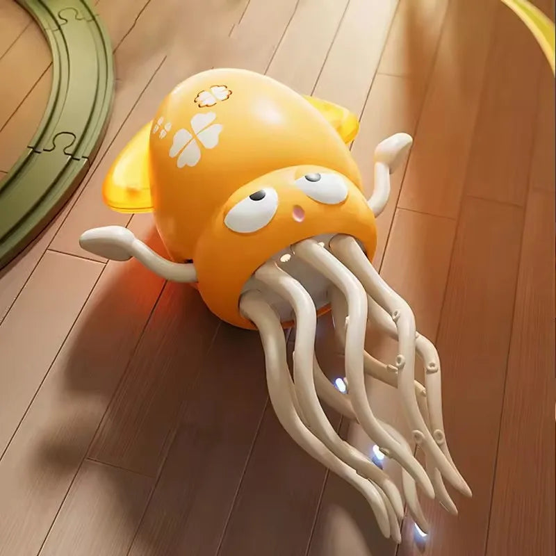 New Dancing Octopus Kid Electronic Pet Toys Cartoon Interactive Development Moving Education Toddler Toys Dancing Octopus Gift