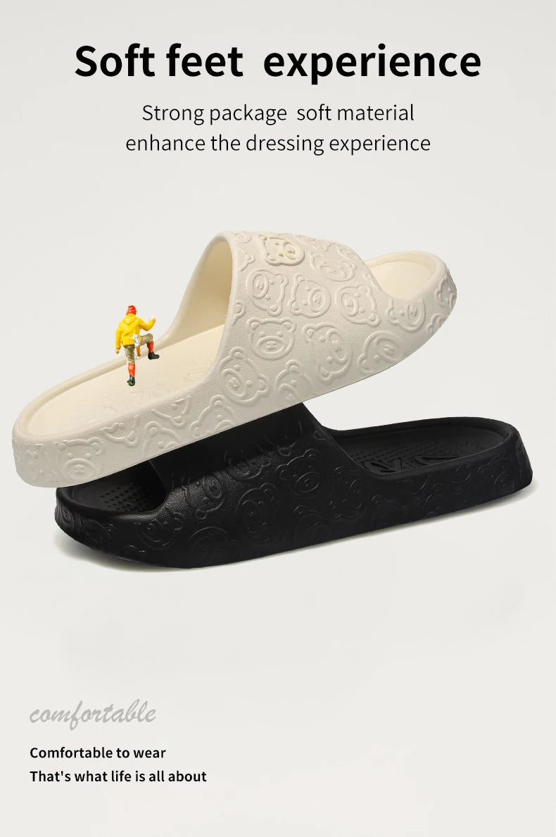 Non-slip Slippers Female Outer Wear 2024 New Bathroom Bathroom Indoor Home Sandals Female Summer Eva women shoes