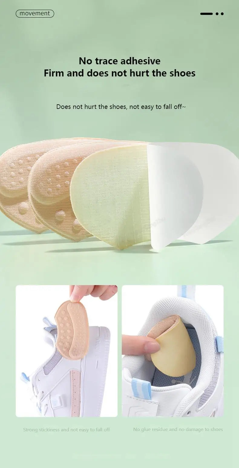 1Pair Shoe Pads for High Heels Anti-wear Foot pads Heel Protectors Womens Shoes Insoles Anti-Slip Adjust Size Shoes Accessories
