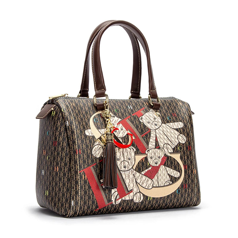 Jacquard Colorful Women's Commuting Crossbody BagFashionable and Luxury Design Spring 2024 New Women's Handbag