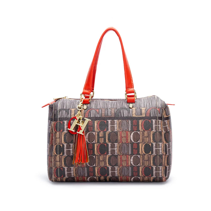 Jacquard Colorful Women's Commuting Crossbody BagFashionable and Luxury Design Spring 2024 New Women's Handbag