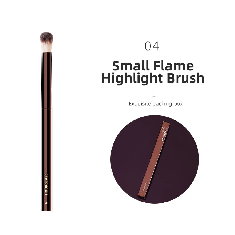 Hourglass Makeup Brush All Kinds Eyeshadow Foundation Concealer Powder Bronzer Blusher Eyeliner Retractable Professional Brushes make up tool